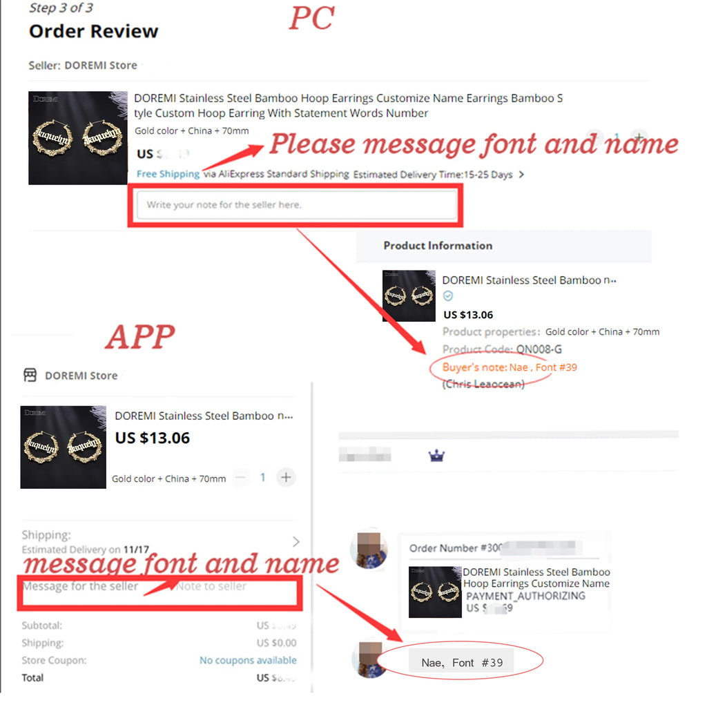 DOREMI Girls Kids Jewelry Set Custom Name Heart Font Necklace Engrave Bracelet 18mm Earring Women Personalized Kids Jewelry