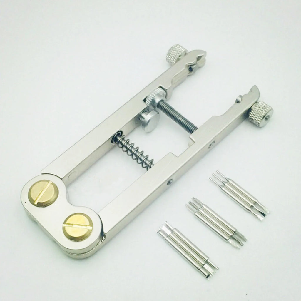 Professional 6825 Spring Bar Pliers - U Shape & V Shape Clamp Tool Watch Band Removal Tool for Watch Repair & Strap Replacement