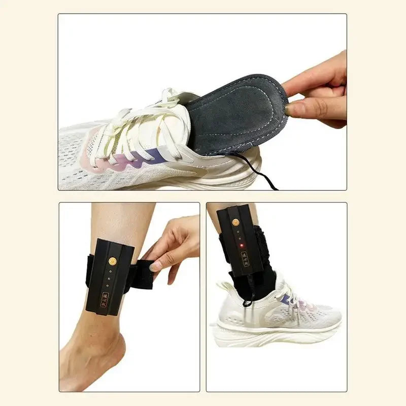 USB Heated Insoles Breathable Heating Insoles Foot Warmer Insoles Washable Warm Insoles  Men Women Hunting Camping Skiing