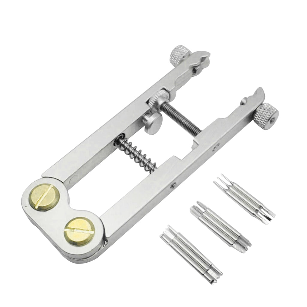 Professional 6825 Spring Bar Pliers - U Shape & V Shape Clamp Tool Watch Band Removal Tool for Watch Repair & Strap Replacement