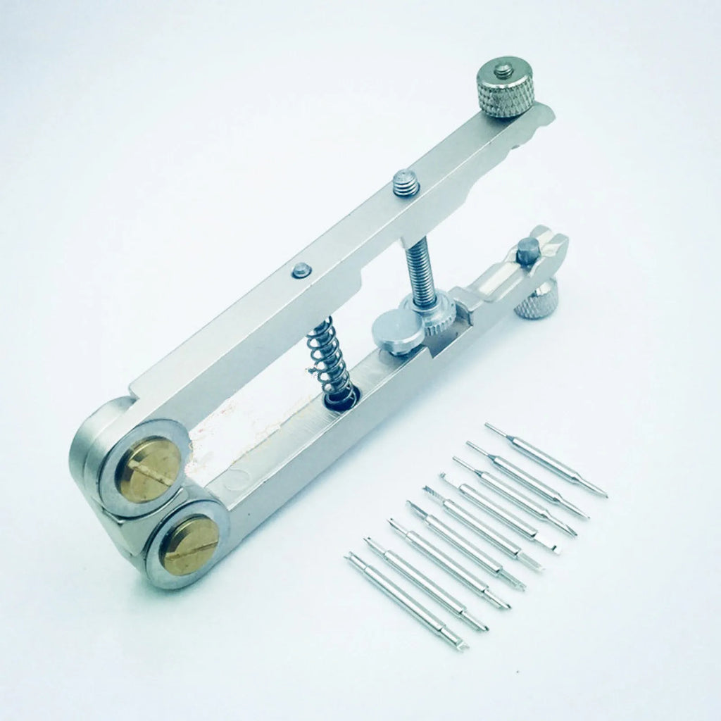 Professional 6825 Spring Bar Pliers - U Shape & V Shape Clamp Tool Watch Band Removal Tool for Watch Repair & Strap Replacement